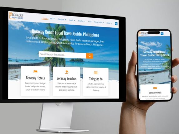 Boracay Beach Guide built with Elementor