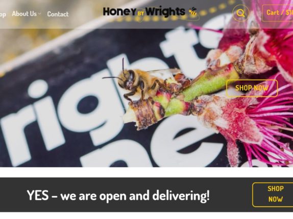Honey by Wrights Website Case Study